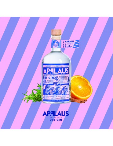 APPLAUS DRY GIN ORIGINAL 43% vol 0,5l Flasche