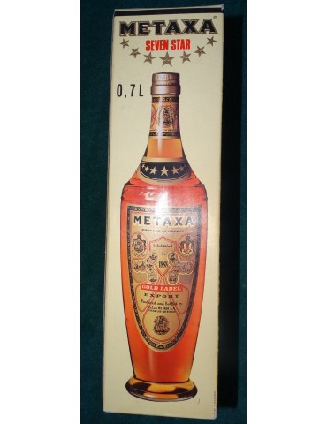METAXA - GOLD LABEL -SEVEN...