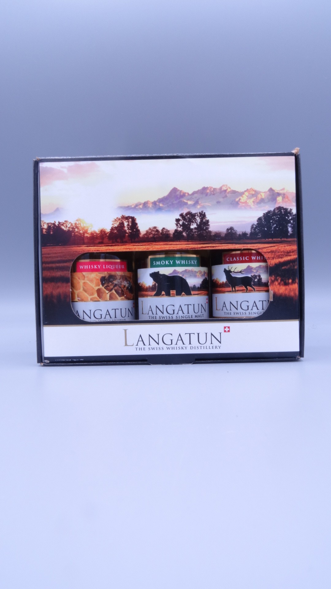 Langatun Distillery - Geschenkbox Miniaturen (3 x 5cl)