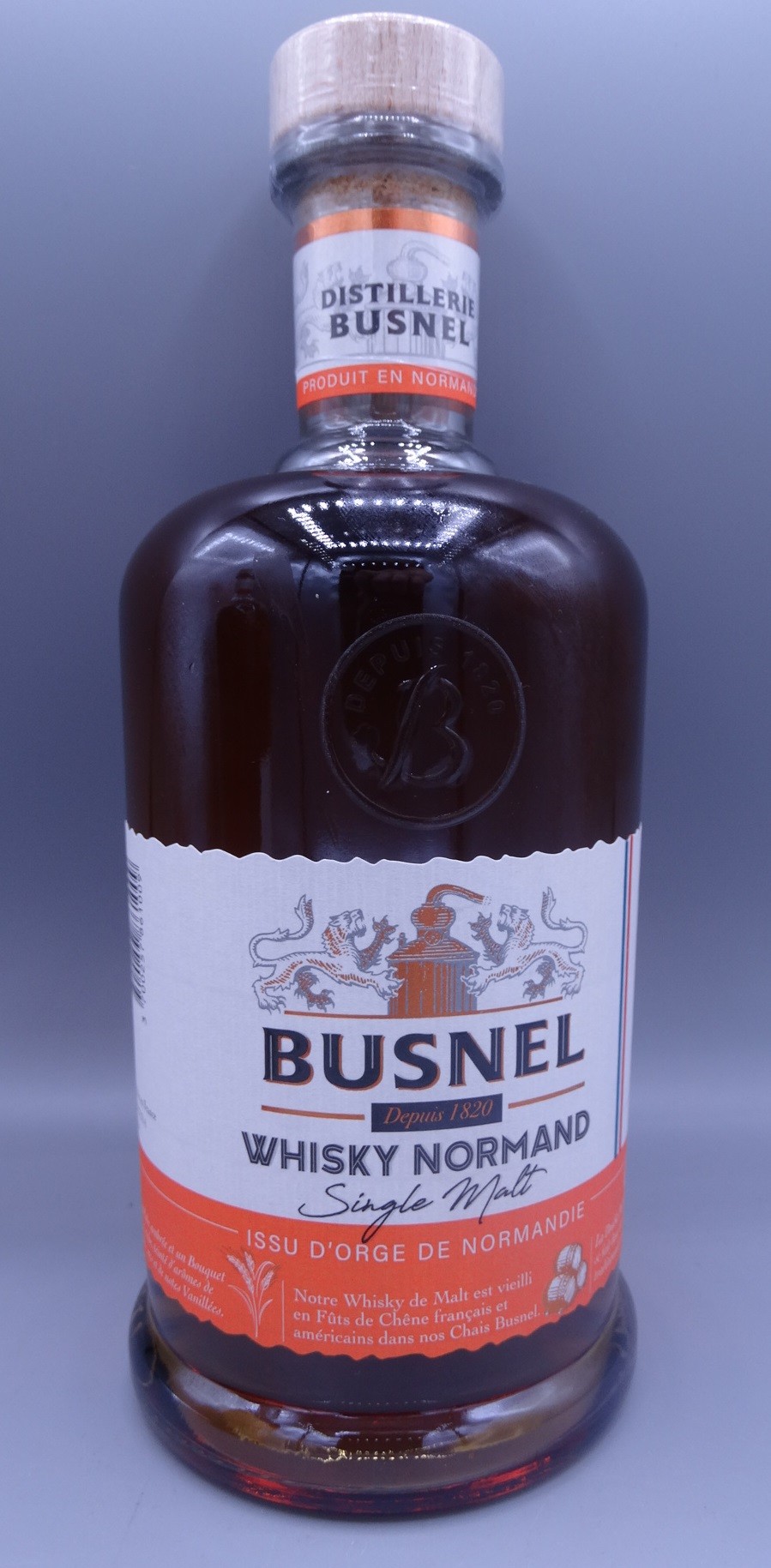 BUSNEL - WHISKY NORMAND - Single Malt - 40% vol - 0,7l Flasche