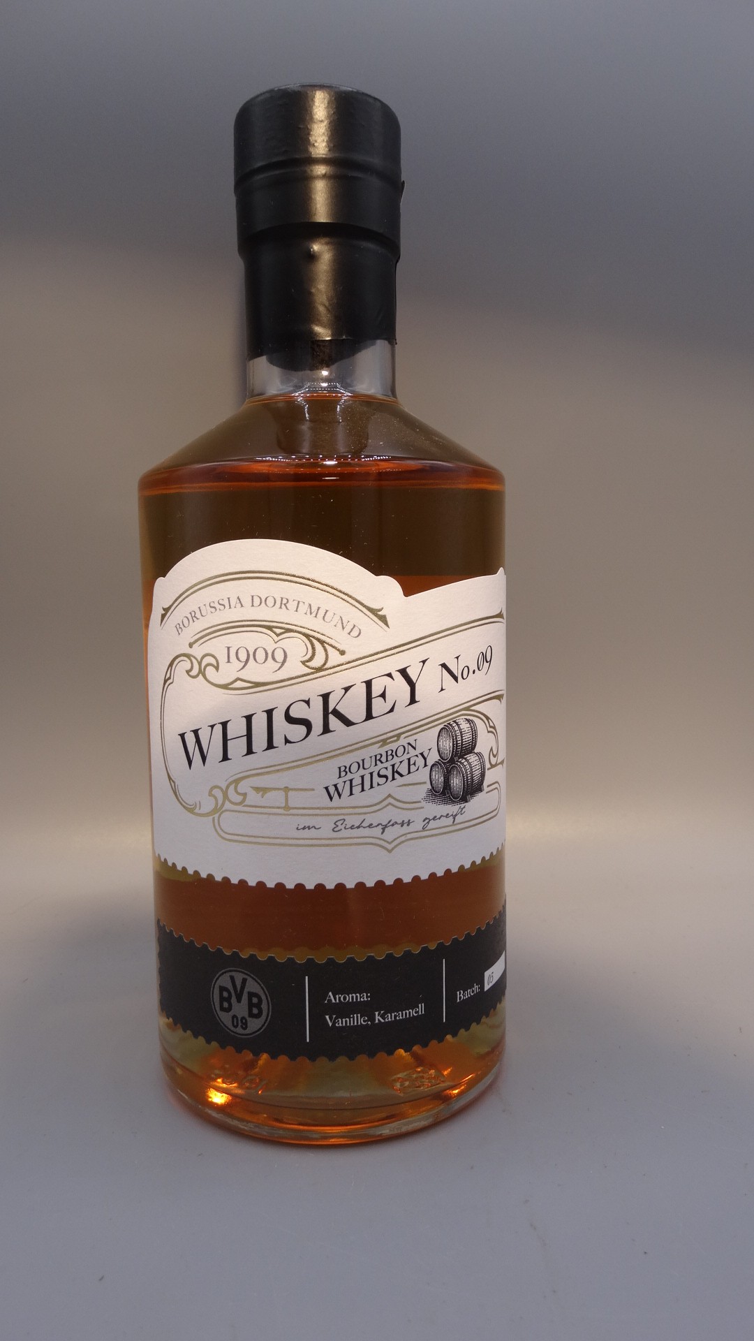 WHISKEY No. 09 Borussia Dortmund 1909 Bourbon  0,5l 40% vol mit Umverpackung