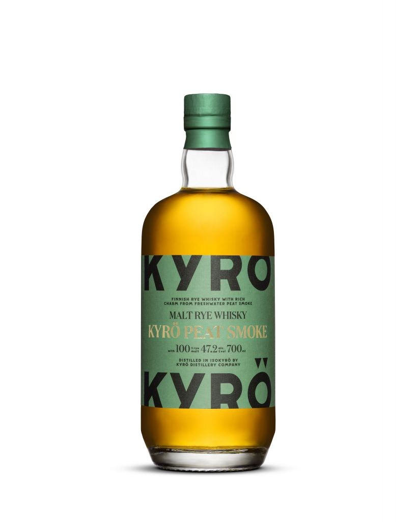 Kyrö Peat Smoke Whisky (Malt Rye Whisky aus Finnland) 47,2% vol - 0,7l Flasche mit UVP