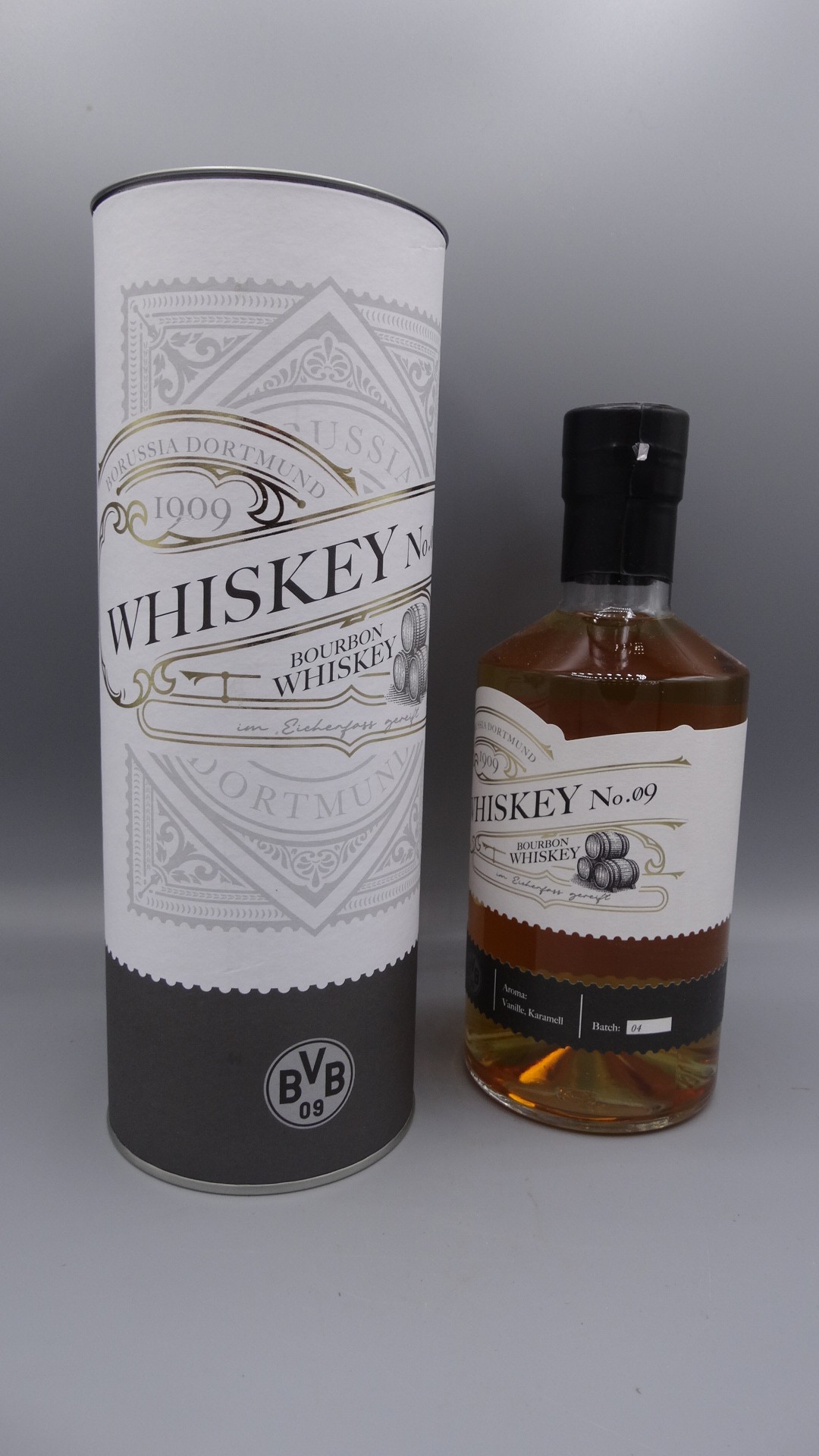 WHISKEY No. 09 Borussia Dortmund 1909 Bourbon  0,5l 40% vol mit Umverpackung