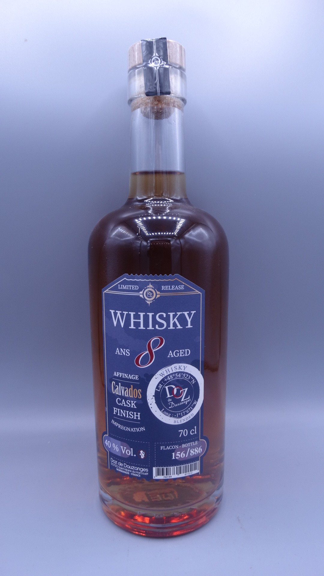 Whisky - Calvados Cask Finish - 40% vol - 8 Years - 0,7 l Flasche - Limited Edition